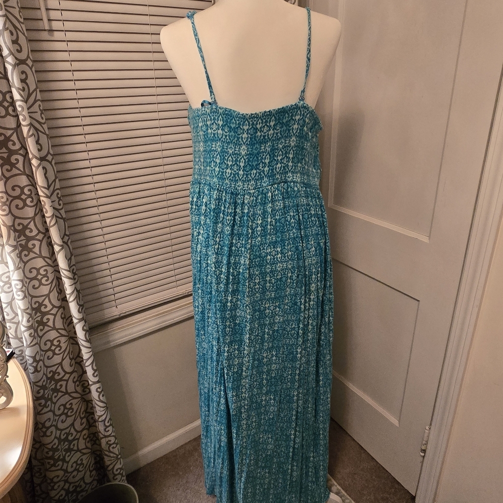 Blue Patterned Dress - Picture 3 of 3